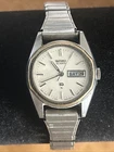 Vintage 1980S Seiko Sq 8523-0069 Gray Dial Day/date Quartz Stretch Band Ladies Pre-owned. Price: $19.69.