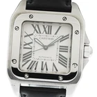 Cartier Santos 100 Mm W20106X8 Silver Dial Automatic Boy's Watch 957889 Pre-owned. Price: $3390.31.