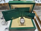 2024 Rolex Date-just 126231 36MM Two-tone Oyster Band With Index Hour Markers Pre-owned. Price: $23000.00.