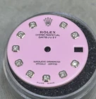 Rolex Midsize 31 Datejust Custom Pink Diamond Dial For Models 68240 68274 178274 Pre-owned. Price: $395.00.
