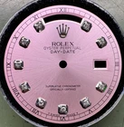 Rolex Quickset President Custom Ice Pink Dial For Models 18039 118239 Pre-owned. Price: $695.00.