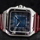 Cartier Santos De Large WSSA0030 Steel Blue Dial Box Papers 2021 Pre-owned. Price: $7690.00.