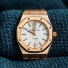 2018 Audemars Piguet Royal Oak Rose Gold 15400OR.OO.1220OR.02 41MM New. Price: $78500.00.