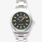 2009 Rolex Milguass Ref. 116400GV With Box & Papers Pre-owned. Price: $11607.00.