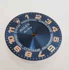 Genuine Rolex Dial Blue Concentric Airking With Arabic Markers 34MM 14000 114200 Pre-owned. Price: $850.00.