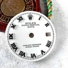 Rolex Oyster Perpetual Date White Dial -roman Numerals 20 Mm High Grade Original Pre-owned. Price: $395.00.
