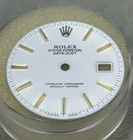 Rolex Mens Datejust White Stick Marker Dial Models 16013 16233 16203 Refinished Pre-owned. Price: $395.00.
