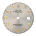 Rolex Datejust 36MM Gold Arabic Numerals Silver Watch Dial 116223 16233 Pre-owned. Price: $699.00.
