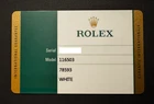 Genuine Rolex Cosmograph Daytona 116503 Warranty Guarantee Card Authentic Like. Price: $790.00.