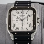 Cartier Santos De Chronograph Xl Adlc Box & Papers WSSA0017 Pre-owned. Price: $8995.00.