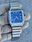 Cartier Santos De Blue Dial WSSA0030 2023 Box And Papers Pre-owned. Price: $8000.00.