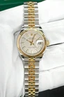 2026 New Rolex Lady-datejust 28MM Silver Dial Fluted Jubilee 279173 Full Set. Price: $16950.00.