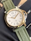 Panerai Luminor White Dial Watch 44MM Strap Bnib PAM01087 New. Price: $5730.00.