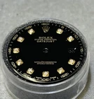 Rolex 41MM Datejust Custom Black Diamond Dial For Models 116333 & 116303 Pre-owned. Price: $750.00.