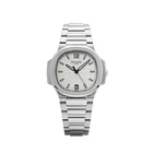 Patek Philippe Nautilus 7118/1A-010 Stainless Steel Silvery Opaline Dial Pre-owned. Price: $87470.00.