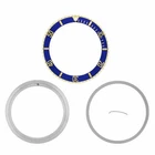 Bezel & Insert Retaining For Rolex Submariner Serti 16613 16803 Blue Gold Gp New. Price: $274.95.