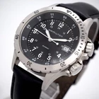 Hamilton Khaki Field H744511 Quartz Black Dial Rotating Bezel Men's Watch Pre-owned. Price: $340.17.