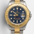 Rolex Yacht-master Watch 169623 18K Gold Oyster Blue Dial W/box&papers Pre-owned. Price: $9500.00.