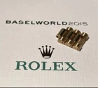 Factory Rolex Ladies President Link (1) 69178 79178 18K Yg 10MM, Mint Condition Pre-owned. Price: $389.95.