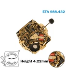 Eta 988.432 Swiss Movement, Analogue/digital Alarm, Chronograph. New. Price: $357.50.