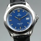 Mint Omega Seamaster 120M CAL.1438 196.1501 Navy Blue Quartz Men's Watch Japan Pre-owned. Price: $899.99.