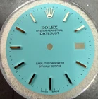 Rolex Mens Datejust Custom Light Blue Stick Marker Dial For 16014 16030 16234 Pre-owned. Price: $350.00.