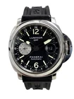 Panerai Luminor Gmt Automatic Acciaio Watch 44MM PAM00088 With Box Pre-owned. Price: $4050.00.