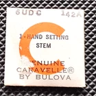 Caravelle 6UDC Winding Stem Watch Part #142A Hand Setting New. Price: $13.99.