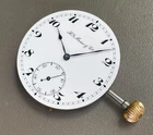 H.y. Moser Pocket Watch Porcelain Dial & Movement Complete 14K Gold Crown 45 Mm Pre-owned. Price: $245.00.