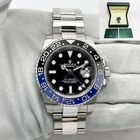 Rolex Gmt-master Ii Batman 116710BLNR 40MM Blue Oyster Steel Box Booklets Pre-owned. Price: $14999.00.
