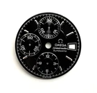 Omega Speedmaster 29.5MM 3015 Black Chronograph Watch Dial Authentic Oem Pre-owned. Price: $265.00.