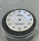 Rolex 34MM No Date Watch Custom Mop Diamond Dial For Vintage Model 14200 14000 Pre-owned. Price: $395.00.