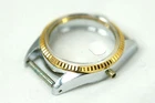 Nos Swiss Brevet Presidential Women's Watch Case, Fluted Bezel Cyclops Crystal New. Price: $11.50.