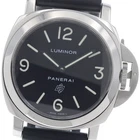 Panerai Luminor Base Logo PAM00000 Black Dial Hand Winding Men's Watch 962517 Pre-owned. Price: $2801.26.