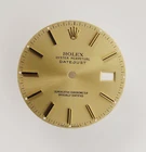 Genuine Factory Rolex Dial Champagne Stick Datejust 36MM 16013, 16233 Pre-owned. Price: $270.00.