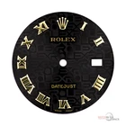 Original Men's Rolex Datejust Qs 16203 16233 Black Jubilee Roman Dial 2/T #I10 Pre-owned. Price: $600.00.