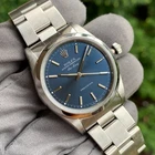 Rolex Air-king 14000M Blue Dial F-serial Oyster Perpetual Automatic Wristwatch Pre-owned. Price: $5000.00.