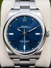 Rolex Oyster Perpetual 114300 Blue Dial Box & Papers Full Set 39MM Pre-owned. Price: $8795.00.
