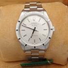 Rolex Air King 14010 Stainless Steel Automatic Watch 34MM Etched Box & Paper Pre-owned. Price: $5295.00.