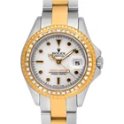 Rolex Yacht-master 169623 Auto 29MM Custom Bezel White Dial Tt Oyster .box Pre-owned. Price: $8499.00.