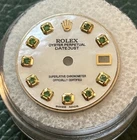 Rolex Ladies Datejust/president Custom Mop Emerald Dial For Models 69173 69178 Pre-owned. Price: $395.00.