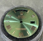 Rolex Quickset President Custom Olive Green Roman Dial Rose For 118235 & 118205 Pre-owned. Price: $850.00.