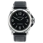 Panerai Luminor Black Dial Stainless Steel 44MM Manual Wind Mens Watch PAM0002 Pre-owned. Price: $3295.00.