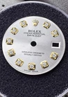 Rolex 26MM Datejust/president Custom Silver Diamond Dial 69173 69178 Pre-owned. Price: $199.00.