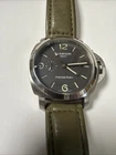 Panerai Luminor 1950 Days PAM00320 Gmt Black Dial Automatic Acciaio Mens Watch Seller. Price: $4500.00.