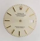 Genuine Rolex Dial Datejust 36MM Silver Yg Stick 16013 16233 Pre-owned. Price: $350.00.